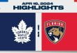 NHL Highlights | Maple Leafs vs. Panthers – April 16, 2024